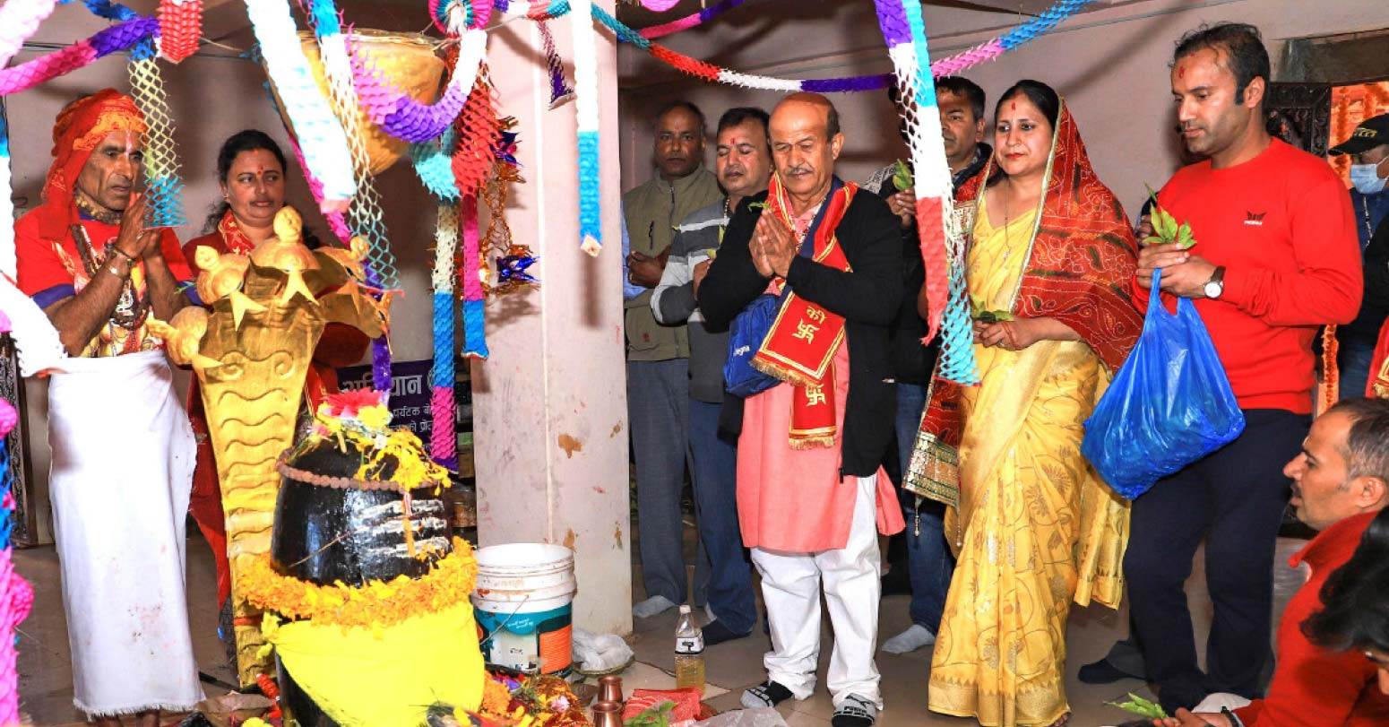 सराङकोटमा ६ करोडको मन्दिर निर्माण गरिदै