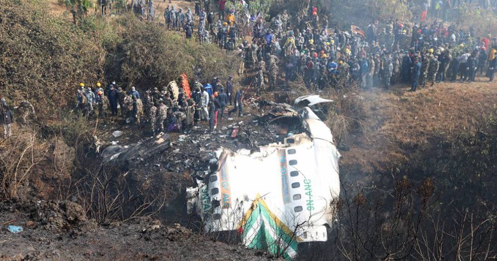 पोखरा विमान दुर्घटनाः ४८ शव काठमाडौंमा लगिँदै