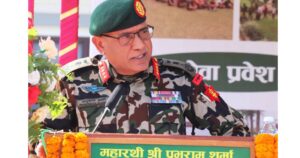 ‘नेपाली सेनाको सङ्ख्या नेपाल सरकारले निर्धारण गर्ने हो’