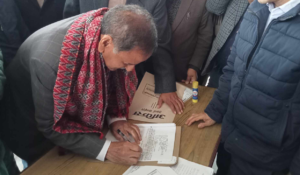 राष्ट्रिय सभा निर्वाचन : कांग्रेस नेता सिटौलाले गराए मनोनयन दर्ता