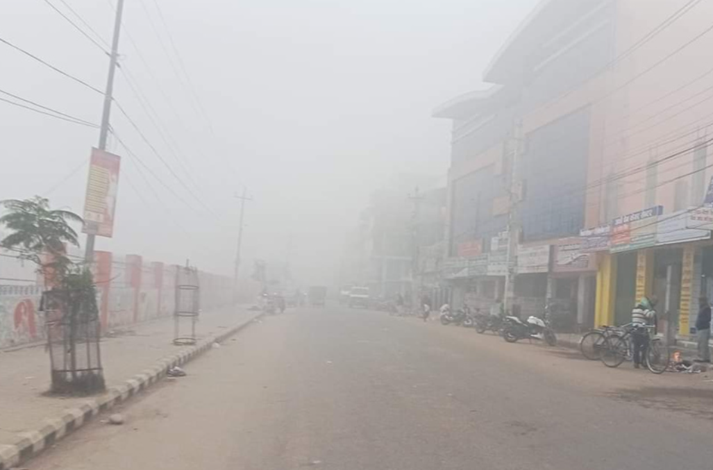 तराईमा हुस्सु र कुहिरो, पहाडी भेगमा बदली