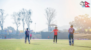 नेपालले गुमायो पहिलो विकेट